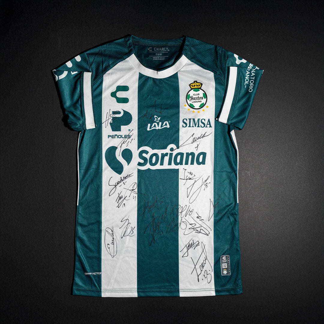Jersey Firmado Todo el Equipo - Santos FC
